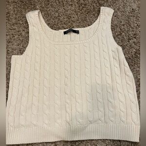 Ralph Lauren Ivory Cable Knit Sweater